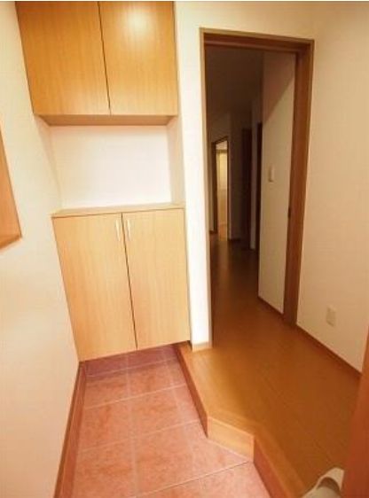 玄関　明るい玄関です