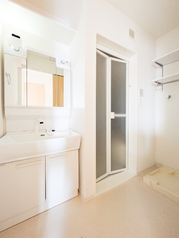 洗面設備　図面と現状に相違がある場合には現状を優先