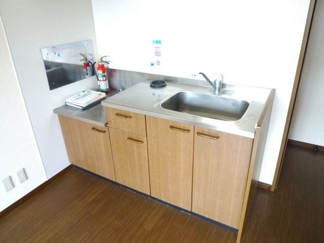 キッチン　大きなキッチンです