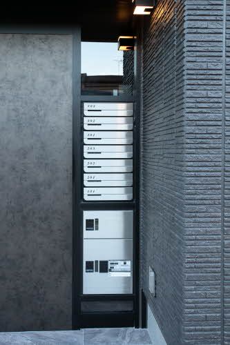 建物外観　宅配ボックス完備しております。