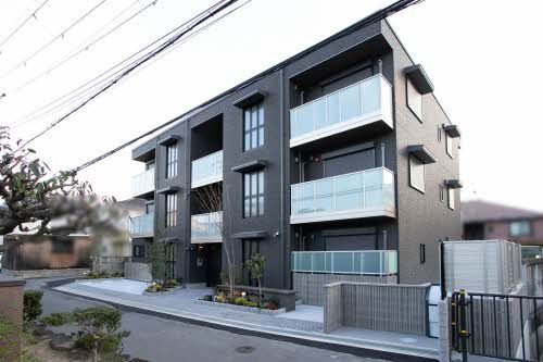 建物外観　積水ハウス施工のシャーメゾンです。