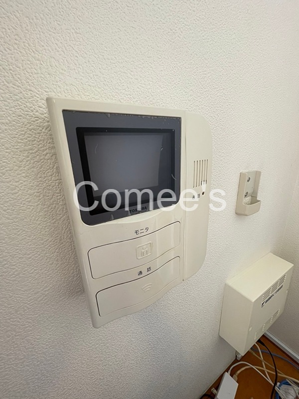 セキュリティ　モニター付きインターホン