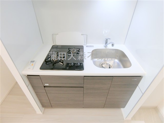 キッチン　2口ガスシステムキッチン