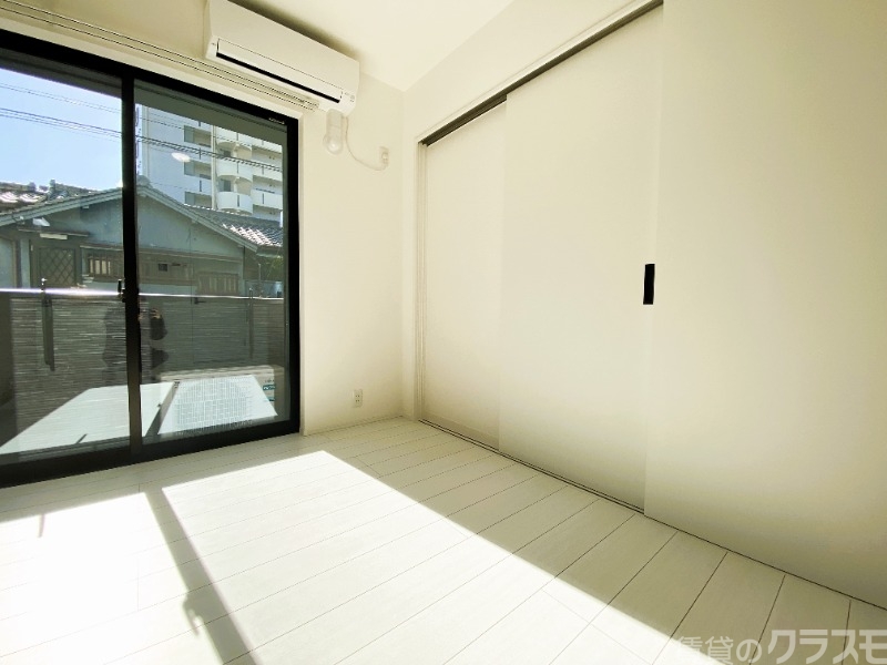 その他設備　エアコンつきで夏も安心