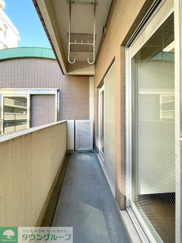 バルコニー　庭