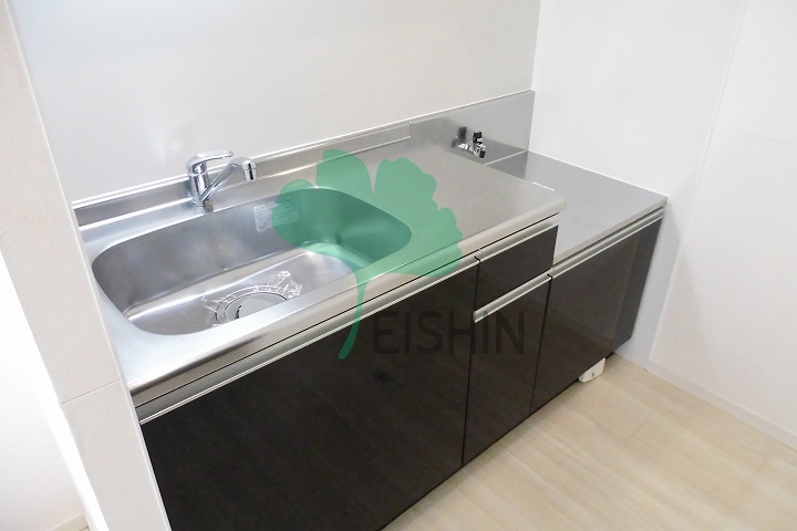 キッチン　シンプルな清潔感のあるキッチンです！