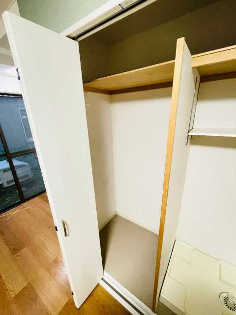 収納　クローゼットです。