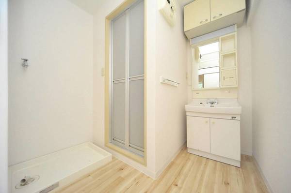 洗面設備　ビレッジハウスの同一物件・同一タイプの間取りの写真です