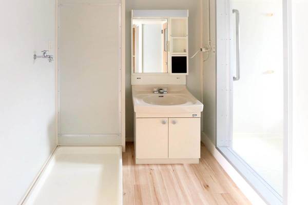 洗面設備　ビレッジハウスの同一物件・同一タイプの間取りの写真です