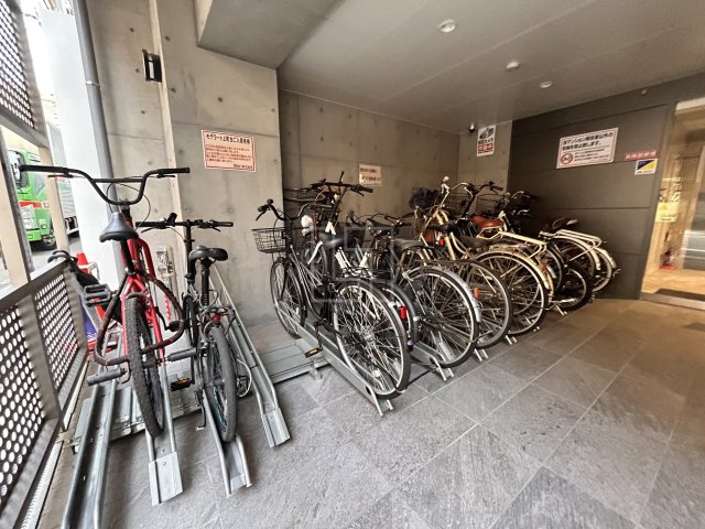 その他共有部分　モデラート（Moderato）上町台　駐輪場