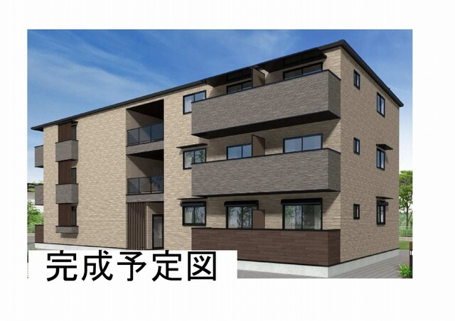 建物外観　完成パース
