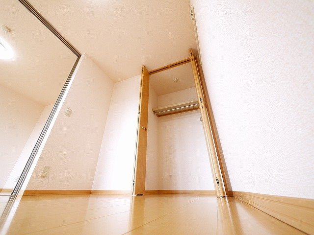 収納　大きなクローゼット付きです