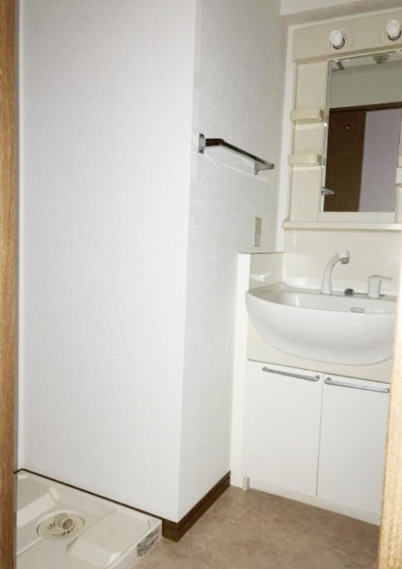 洗面設備　他号室の写真になります。
