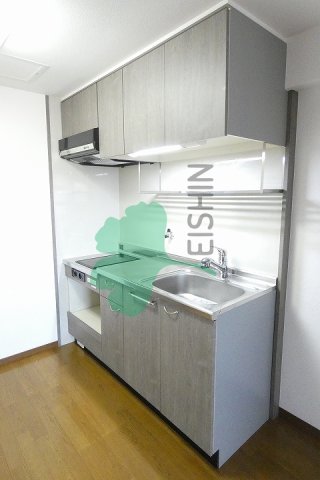 キッチン　シンプルな清潔感のあるキッチンです！