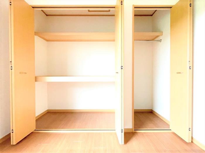 収納　大容量のクローゼット
