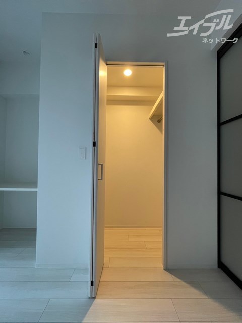 収納　広々した収納スペースあります。