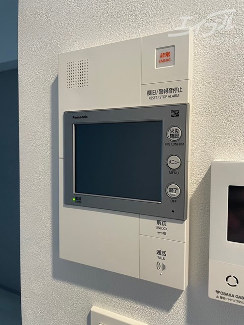 セキュリティ　ＴＶモニター付きなので防犯面良好です。