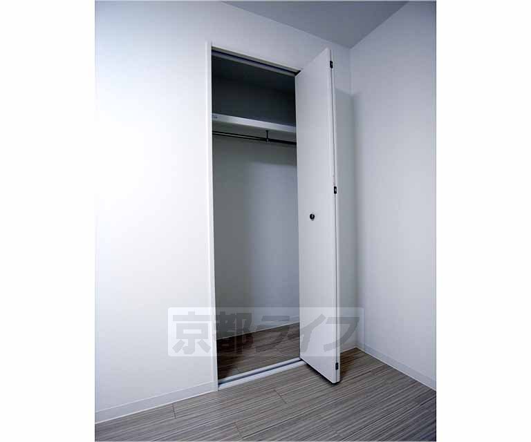 収納　室内に収納つき。