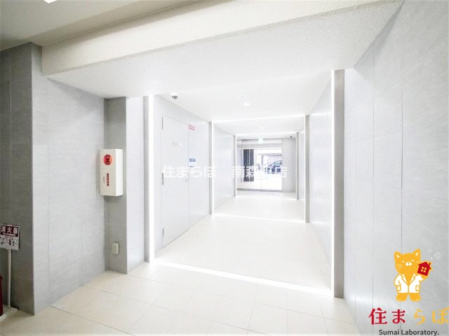 エントランス　共用部の印象も大切に