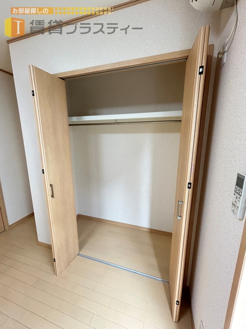 収納　収納は使いやすいクローゼットタイプ