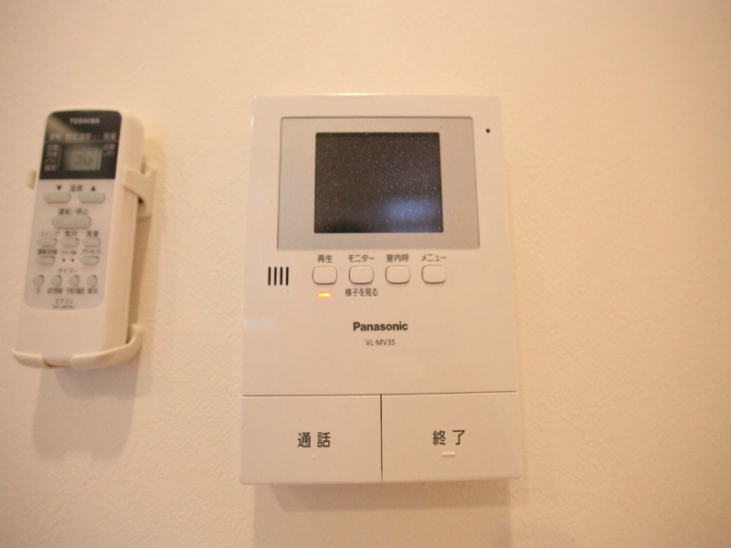 セキュリティ　ＴＶモニター付インターホン