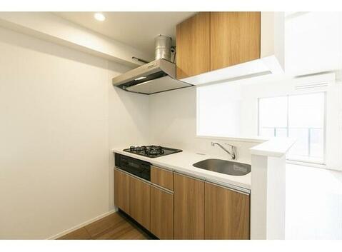 キッチン　周りを見渡しながら調理のできるカウンターキッチンです♪