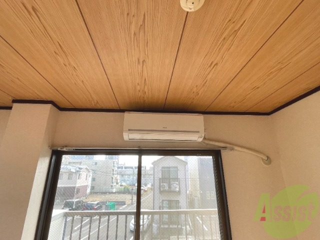 その他設備　もちろんエアコンも付いております。夏も冬も安心ですね。