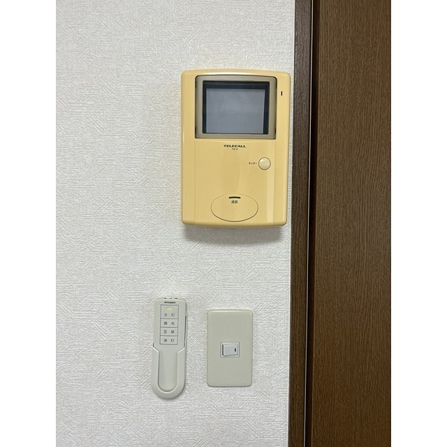 セキュリティ　TVドアホンです。