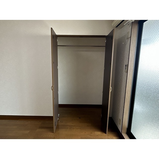 収納　奥行きのあるクローゼット完備です。