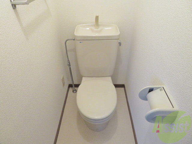 トイレ　トイレはこちらになります、清潔感がありますね。