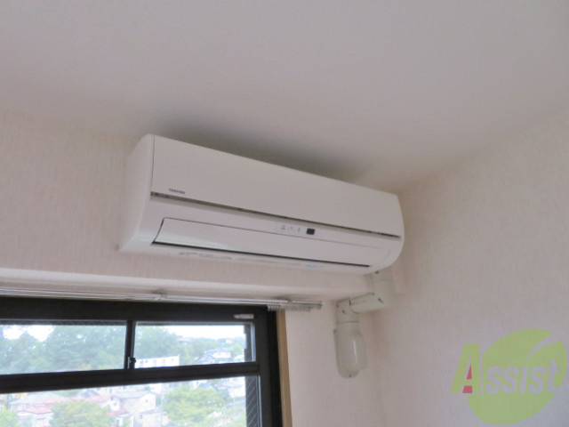 その他設備　エアコンが付いているので入居のその日から快適ですね