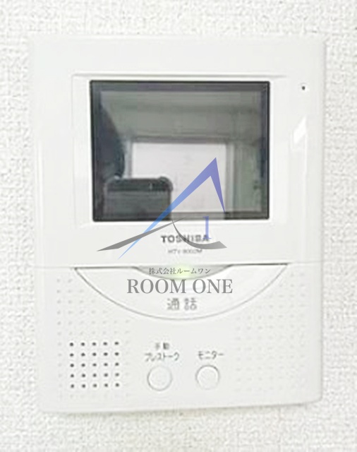 セキュリティ　モニター付きインターホンです。