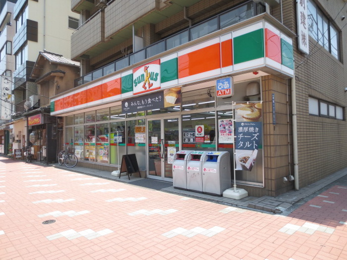 コンビニ　サンクス東陽1丁目店（コンビニ）まで150m