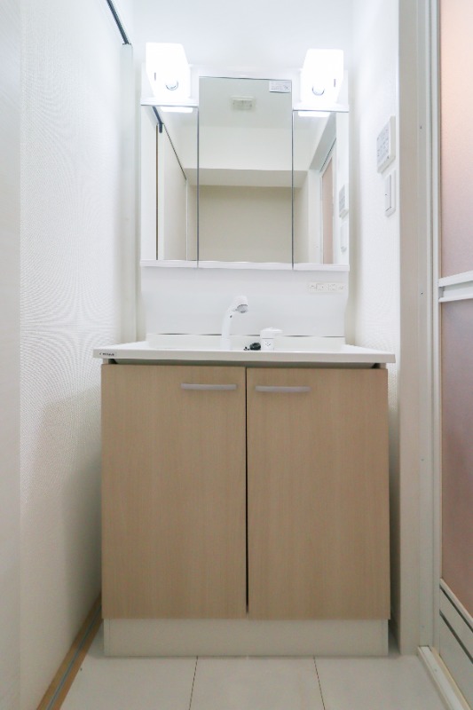 洗面設備　図面と現状に相違がある場合には現状を優先