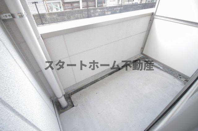 バルコニー　落ち着いた時間を過ごせるバルコニーです