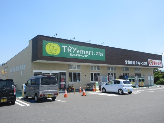 スーパー　ぎゅーとらＴＲＹ　ｍａｒｔ．宮町店（スーパー）まで440m