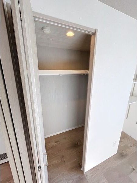 収納　収納に便利なクローゼットがついています♪