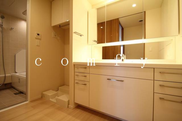 洗面設備　※同建物別室の写真です。