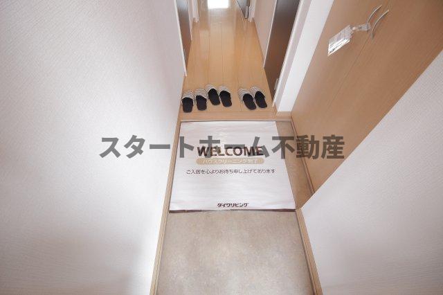 玄関　ゆったりとした玄関です