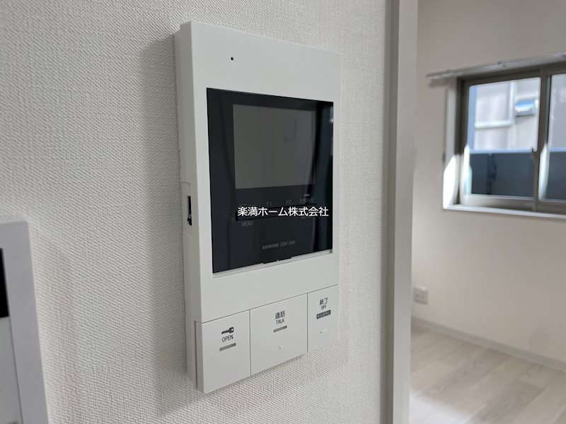 セキュリティ　モニターホンで安心♪