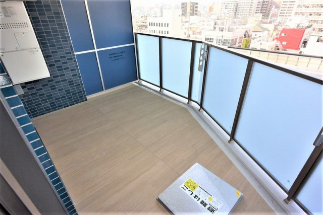 バルコニー　広々としたバルコニーです