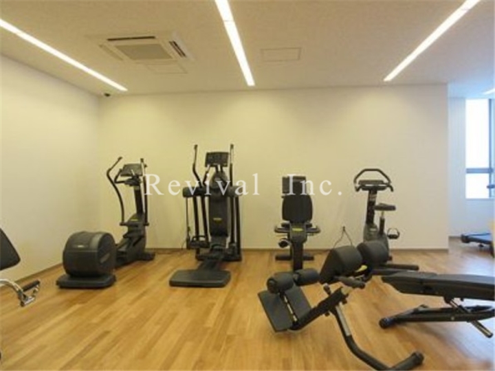 その他　ご利用いただけるジム付き