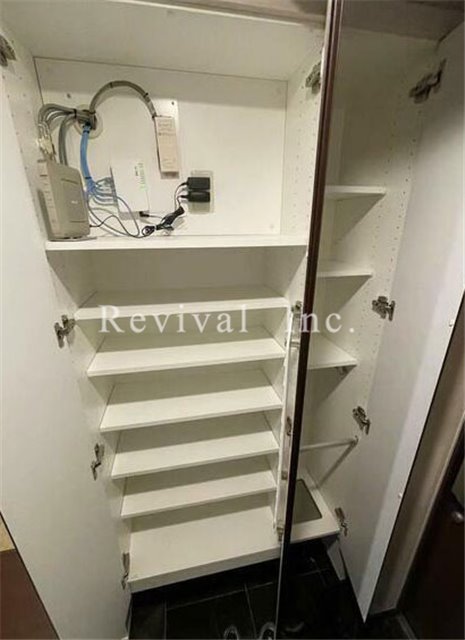 収納　収納も豊富にございますね