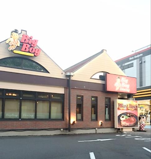 飲食店　BigBoy ダイニング早稲田店（飲食店）まで483m