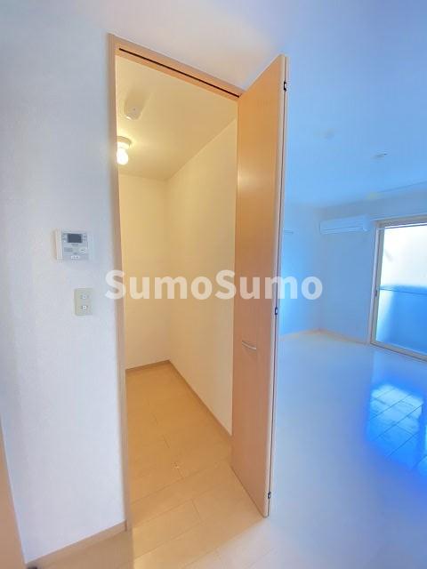 収納　ちょっとした収納スペースも充実しています