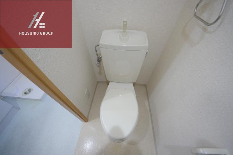 トイレ　ゆったりとした空間のトイレです