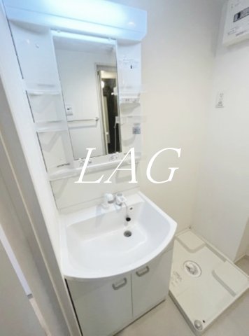 洗面設備　洗面台です。