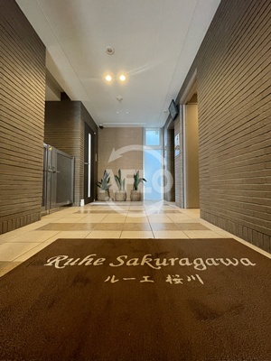 ロビー　ルーエ桜川　ロビー