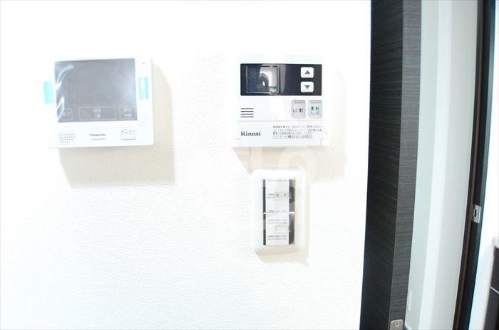 セキュリティ　ルーエ桜川　ＴＶ付モニターホン