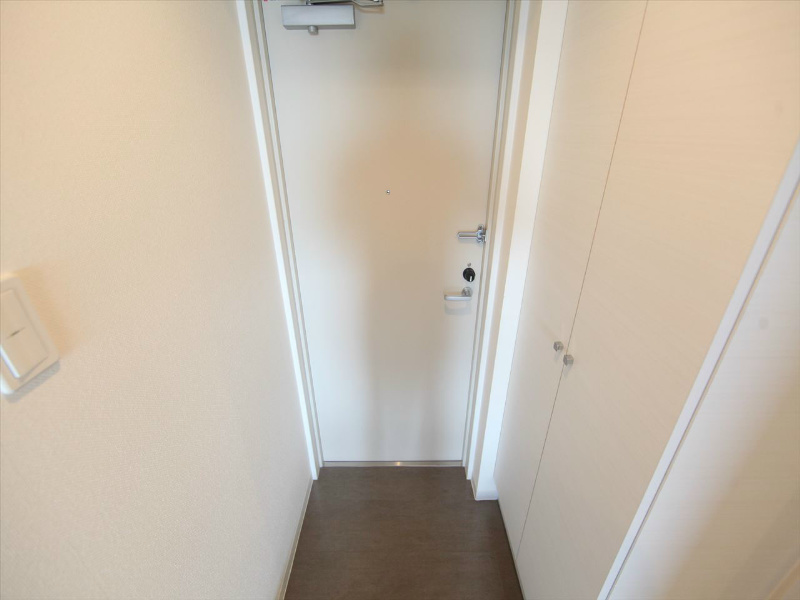 玄関　玄関　シューズボックス付